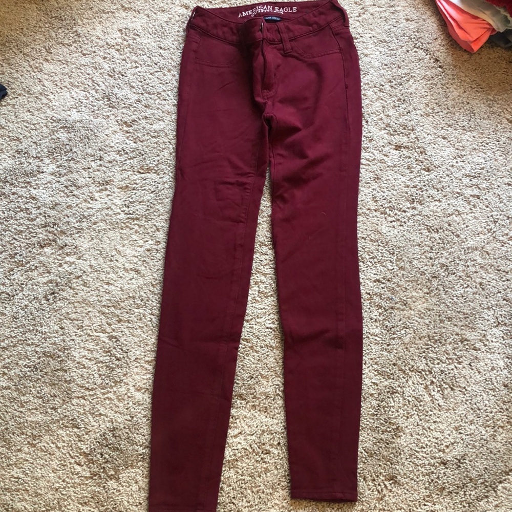 Maroon pants